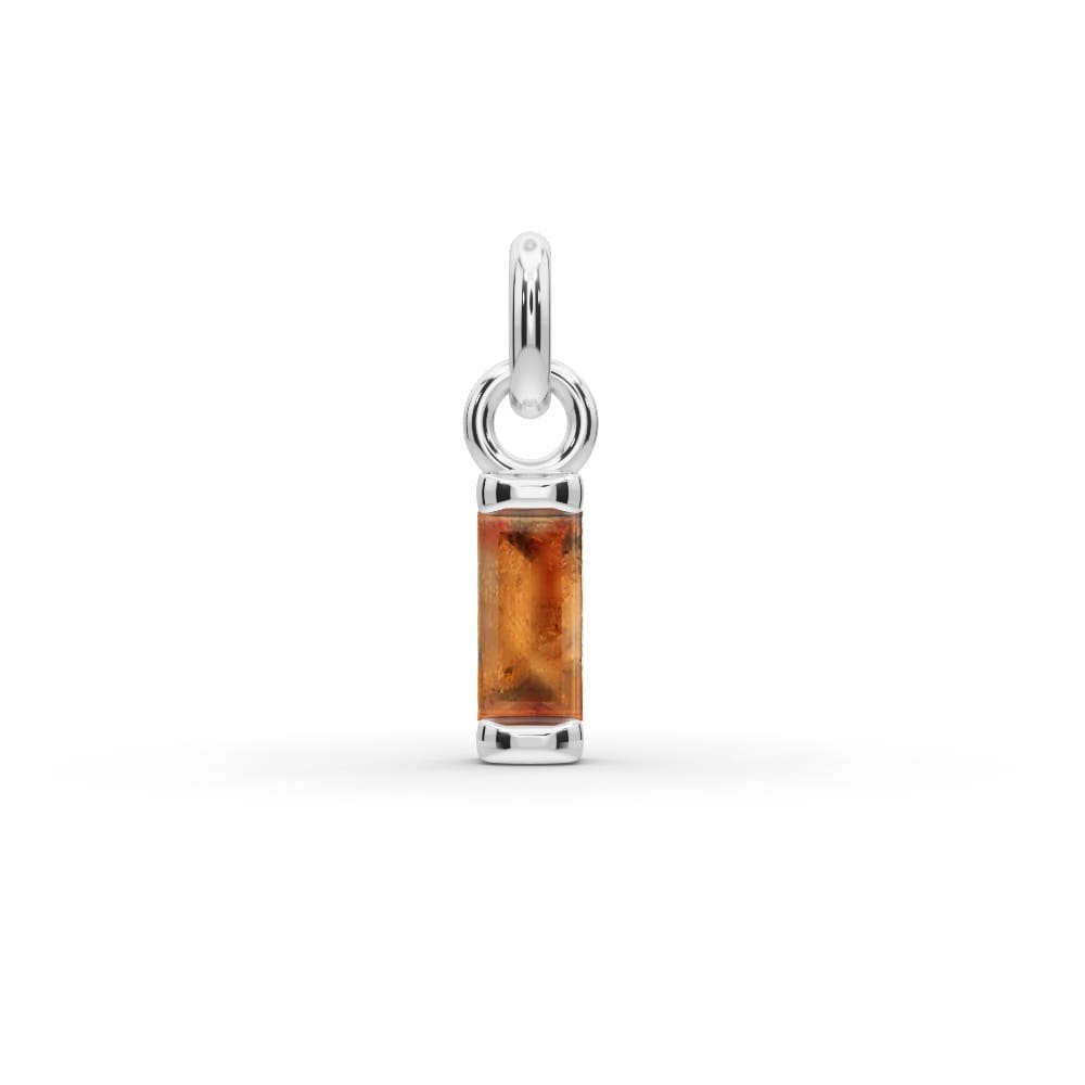 Birthstone Baguette Charm