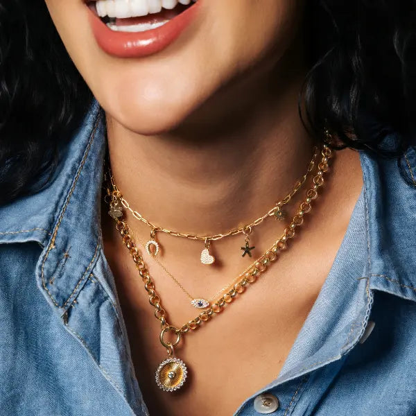 About us necklace
