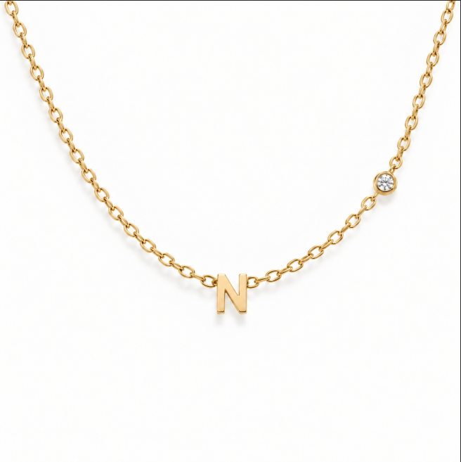 My Initial Necklace