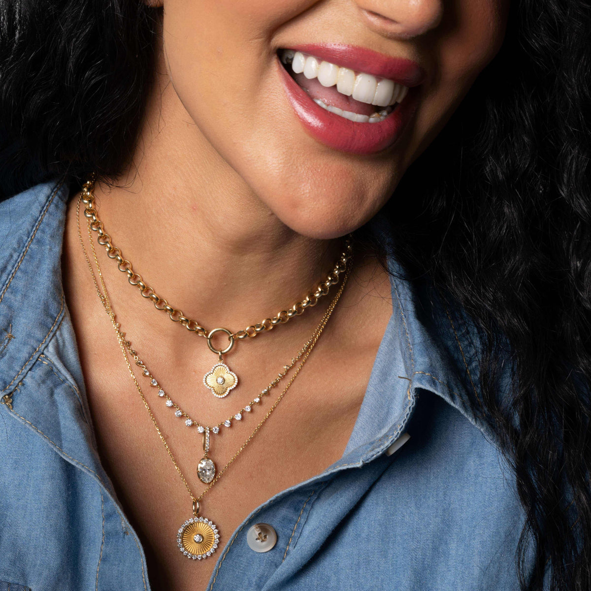 The Golden Spark Necklace