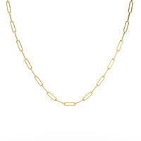Classic Paper Clip - Yellow Gold