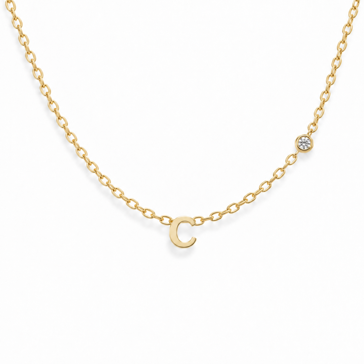 My Initial Necklace