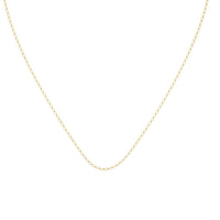 Thin Cable Chain - Yellow Gold