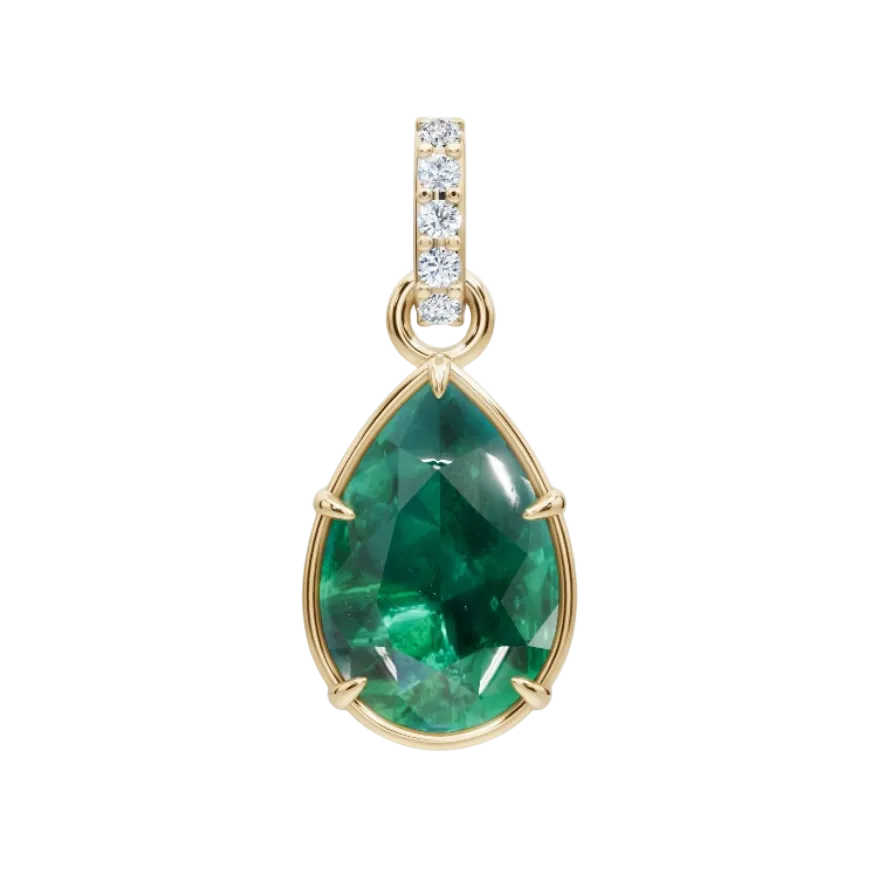 My Pear Drop Emerald